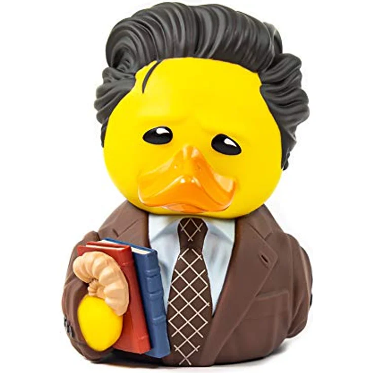 TUBBZ Ross Geller, Collectible Vinyl Rubber Duck Figure, 9 cm hoch, offizielle Friends Box-Ausgabe, detailreich und mit Display-Box – Bild 3