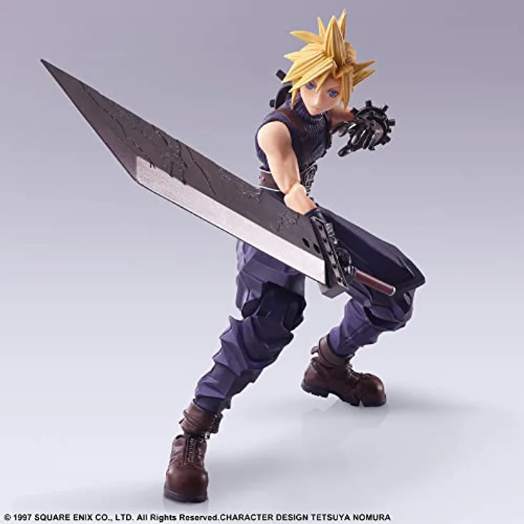 Square Enix Final Fantasy VII Bring Arts Cloud Strife Figur, 15 cm Sammelfigur, SQE36774 – Bild 4