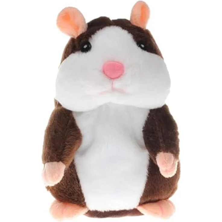 RETOO Sprechende Hamster Wiederholt Talking Plüschtier Elektronische, Lustige Kinder Stofftiere,Record Spielzeug Interaktives für Baby Kinder Kids, Early Learning, Geburtstagsgeschenk – Bild 10