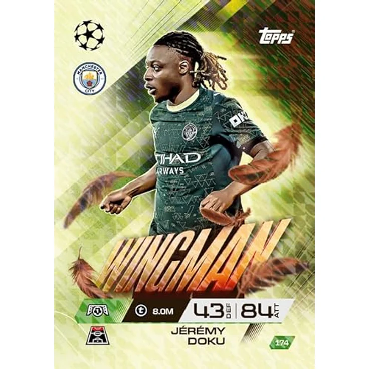 Topps 2025-26 Match Attax Extra UEFA Champions League Booster Display, 32 Boosterpackungen mit 12 Karten und 4 Sonderkarten pro Packung, inklusive 1 Hero Pack, internationale Version – Bild 6
