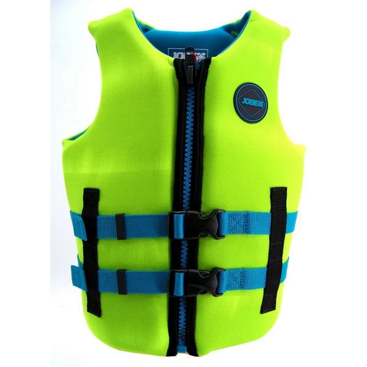 Jobe Schwimmweste Kinder / Youth Neoprene Schwimmweste Vest green, 50N ISO-Zertifiziert, Full Comfort Design