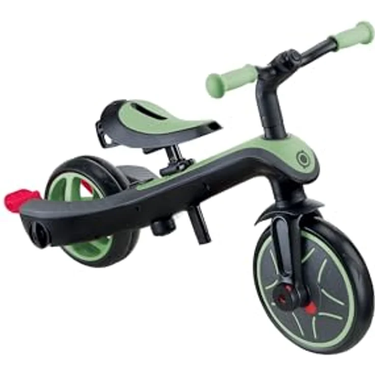 Globber Dreirad Explorer 4-in-1, skalierbares Dreirad und Laufrad für Kleinkinder von 10 Monaten bis 5 Jahren, Version 2, Salbeigrün mit 4 Funktionen, verstellbarem Sattel und optimaler Sicherheit. – Bild 5