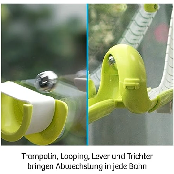 KOSMOS 621209 Gecko Run - Big Pack, Big Box, Vorteilspack, Erweiterbare Kugelbahn für Kinder, Vertikale Kugelbahn, Murmelbahn, Lernspielzeug und Konstruktionsspielzeug ab 8 Jahren – Bild 2