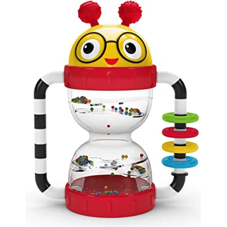 Baby Einstein Rattle Cal's Sensory Shake-up™, Aktivitätsrassel für sensorische Stimulation – Bild 1