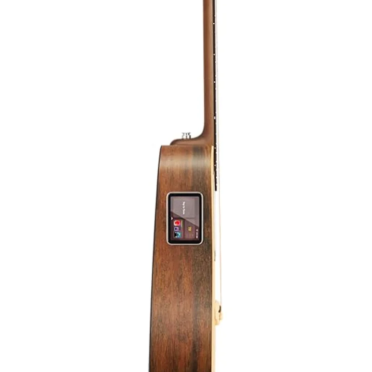 Lava Music ME4 Spruce 41 Zoll Akustikgitarre mit Fichtendecke und HPL Boden, Woodgrain Brown – Bild 4