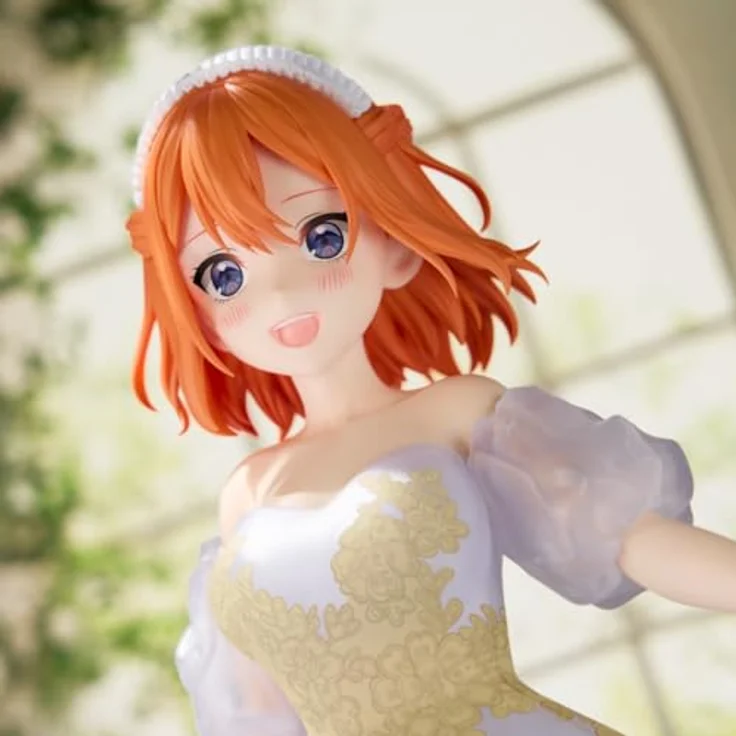 Banpresto The Quintessential Quintuplets PVC Statue Yotsuba Nakano, limitierte Original Art Exhibition Ver. 23 cm – Bild 2