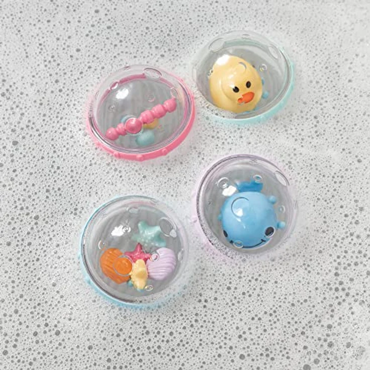 Munchkin Schwimmende Seifenblasen Badespielzeug, 2er-Pack, Modell Sortiert – Bild 5