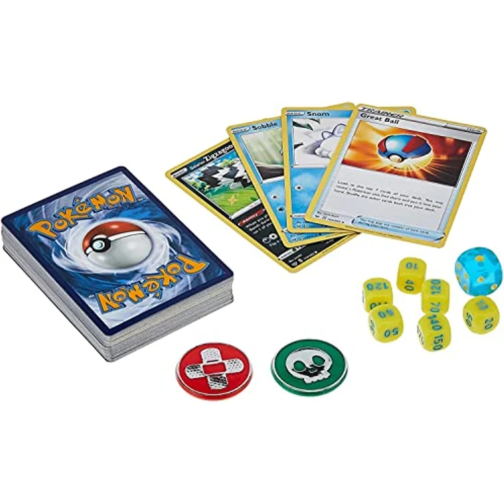 The Pokemon Company Pokemon Inteleon VMAX League Battle Deck, 60-Karten-Deck mit 2 Pokémon V und 2 Pokémon VMAX, inkl. Deckbox und Strategieführer, Englisch – Bild 4