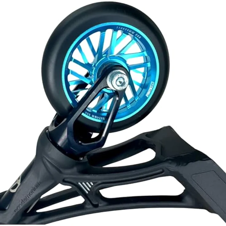 Fantic26 Stuntscooter Fantic26 Blade Hollow Stunt-Scooter Rolle 110mm Abec11 Türkis – Bild 6