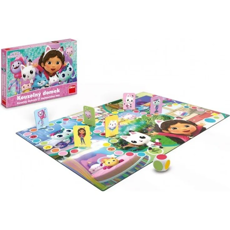 Dino Bikes DINO Kinderspiel Gaby's Magic House, interaktives Brettspiel für kreative Spielerlebnisse
