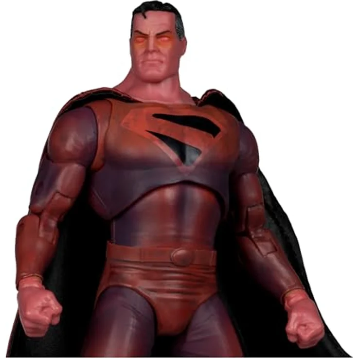 McFarlane Toys - DC Multiverse Cover Recreations Actionfigur Superman (Kingdom Come) (Gold Label), ca. 18 cm groß mit Zubehör und Base – Bild 4