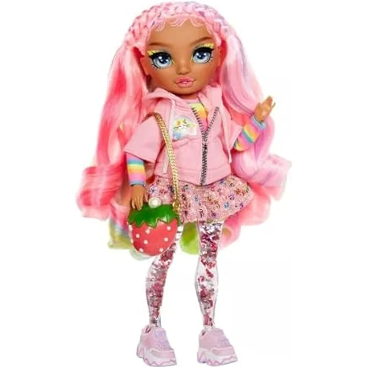 Rainbow High Anziehpuppe Rainbow High Sparkle & Shine Fashion Dolls - ROSETTA (Pink) - Puppe mit flüssigem Glitzer gefüllten Beinen – Bild 7
