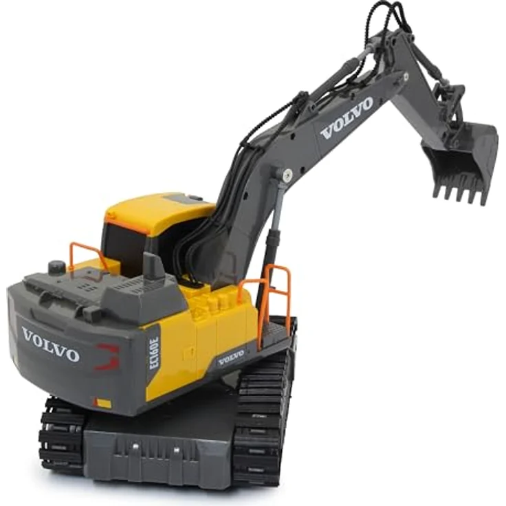 JAMARA Bagger Volvo EC160E 1:26 2,4GHz - 2,4GHz für Mehrspielerbetrieb, Offiziell lizenziert, Raupenantrieb, ferngesteuert – Bild 4