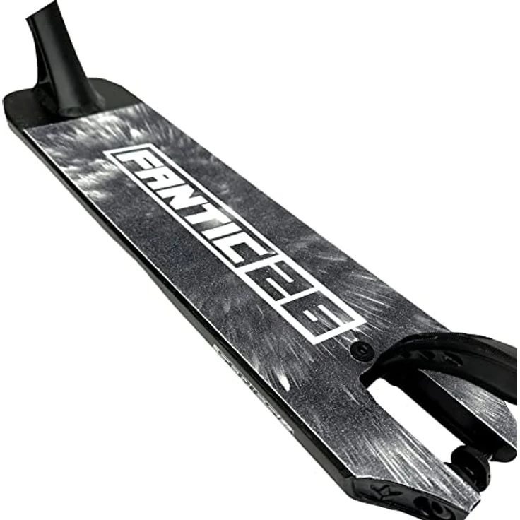 Fantic26 Stuntscooter Stunt-Scooter Griptape 58,5cm x 15,5cm Schwarz/Weiß, reißfestes PVC Material, Aggressiver wetterfester Kleber – Bild 5