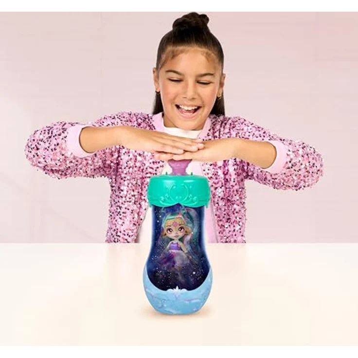 Moose Anziehpuppe Magic MIxies Galaxy Hair Pixling - Deerlee, Ankleidepuppe mit farbwechselndem türkisem zu lila Haar – Bild 5