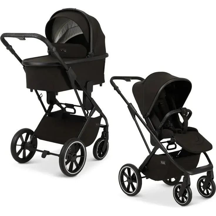 Moon Piu Kombikinderwagen (Black)