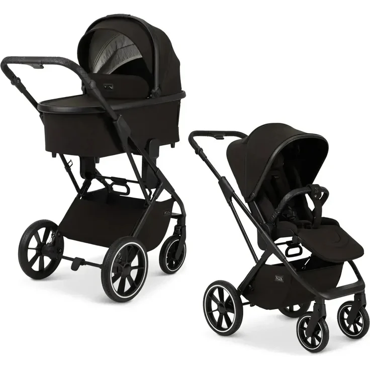 Moon Piu Kombikinderwagen (Black)