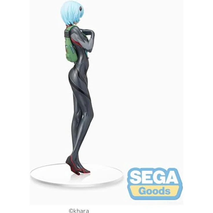 SEGA Evangelion Thirce Upon a Time: Rei Ayanami SPM Figur, Anime Import, schwarzer Plugsuit, 22,2 cm hoch – Bild 2
