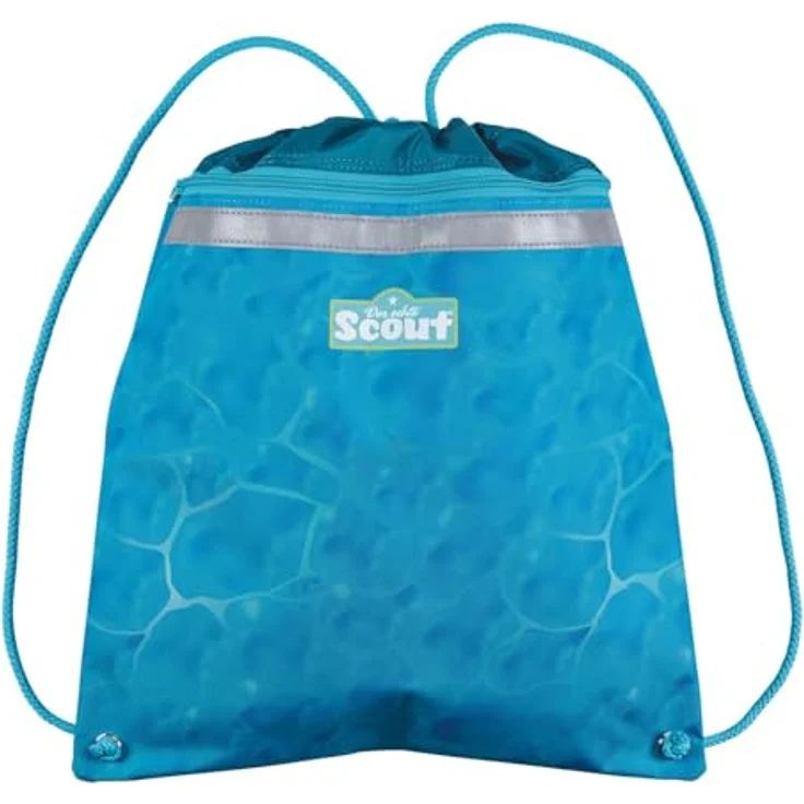 Scout Schulranzen Alpha (4-tlg), Polyester, mit atmungsaktiver Rückenpolsterung und Reflexmaterialien, 20 l Volumen – Bild 6