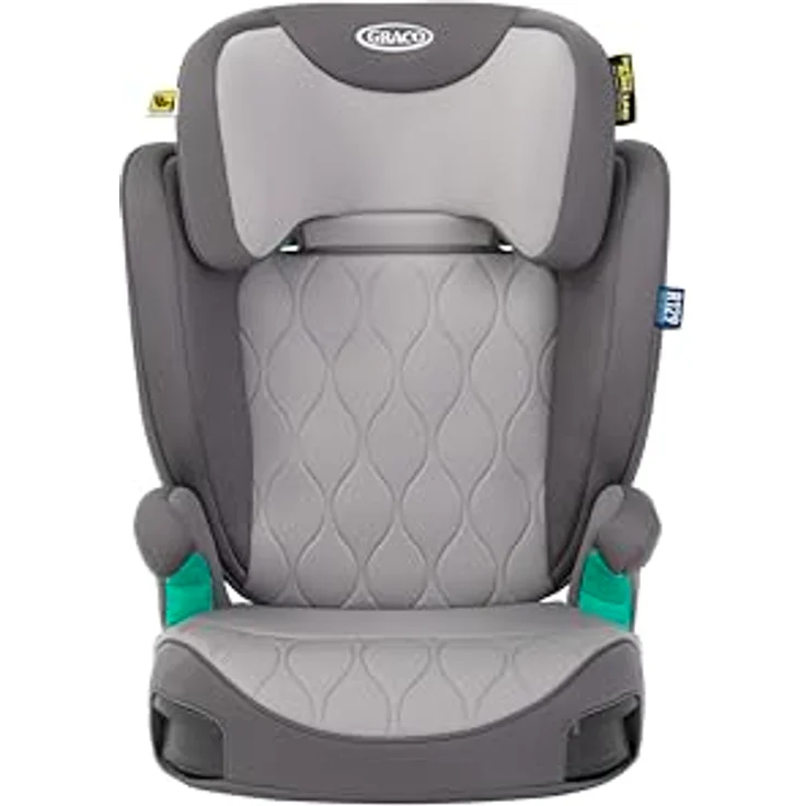 Graco Kindersitz Affix i-Size R129 - Rückenlehne, ISOFIX, 10-fach höhenverstellbare Kopfstütze, leicht & sicher - Iron – Bild 2