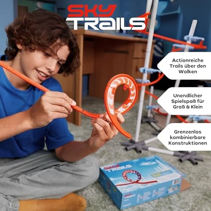 PLAYMOBIL Sky Trails 71972, Looping Konstruktionsspielzeug für spektakuläre Strecken & Action, flexibel & fantasievoll – Bild 3