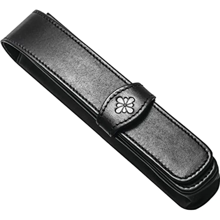 DIPLOMAT - D41000001 - Lederhülle 1 Stifte - Schick und Elegant - Langlebig - Schwarz