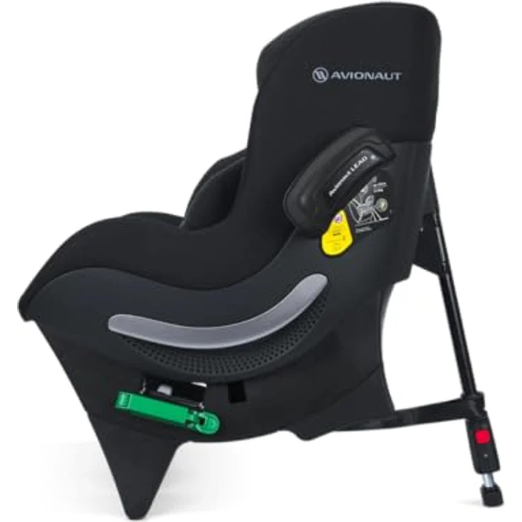Avionaut Sky AirFlow, Reboard Kindersitz (0-25 kg) mit AirFlow-Polsterung, schwarz – Bild 4