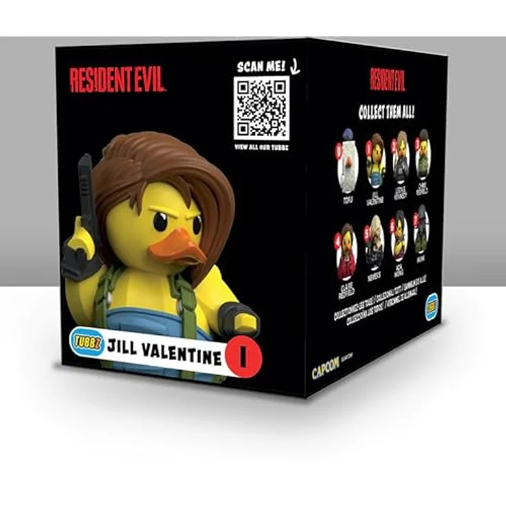 Numskull Resident Evil Tubbz PVC Figur Jill Valentine Boxed Edition, Sammlerfigur 10 cm, offiziell lizenziert – Bild 3
