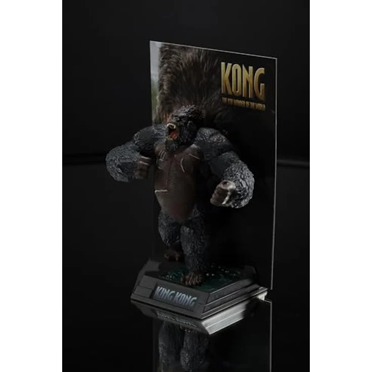 Mcfarlane Toys King Kong 2005 Movie Maniacs, detailreiche PVC-Statue, 17 cm mit Base und Backdrop – Bild 3