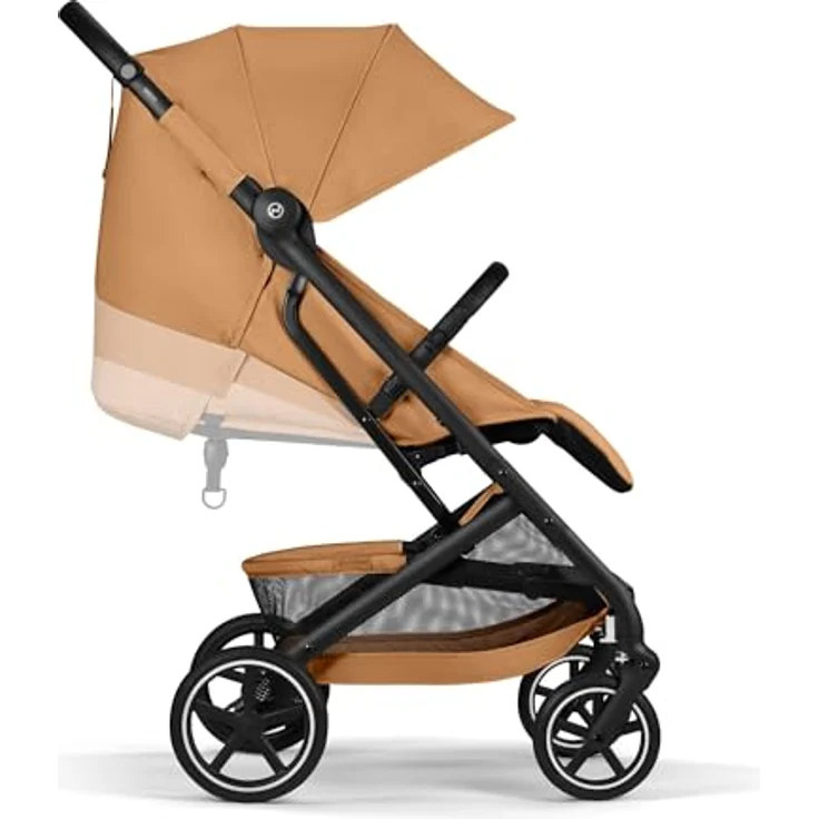 Cybex Beezy Buggy 2026, kompakt faltbar, flache Liegeposition, Cinnamon Yellow, für Kinder bis 22 kg – Bild 7