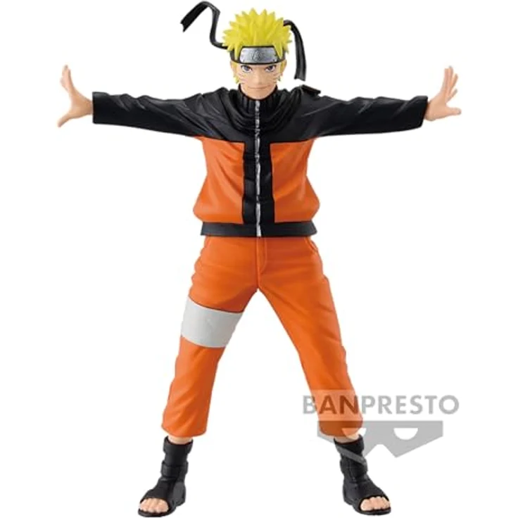 Banpresto - Figurine Naruto Shippuden - Uzumaki Naruto Panel Spectacle 13cm - Statue mit Kurama 13 cm, ideales Geschenk, herausragendes Design – Bild 2