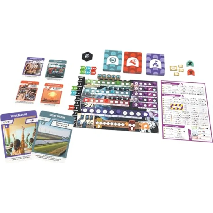 Spielworxx Limit, Strategisches Kennerspiel für 1-6 Spieler, ab 13 Jahre, 40–240 Minuten Spielzeit, auf Deutsch – Bild 5