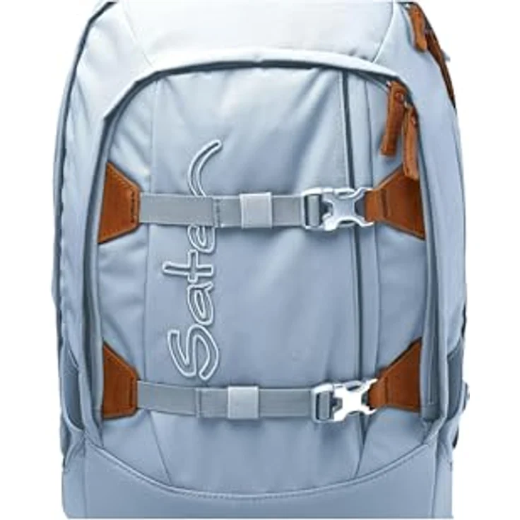 Satch Schulrucksack Pack - Schulrucksack 45 cm (1-tlg), ergonomisch, reflektierend, geräumig, wasserabweisend, blau – Bild 6