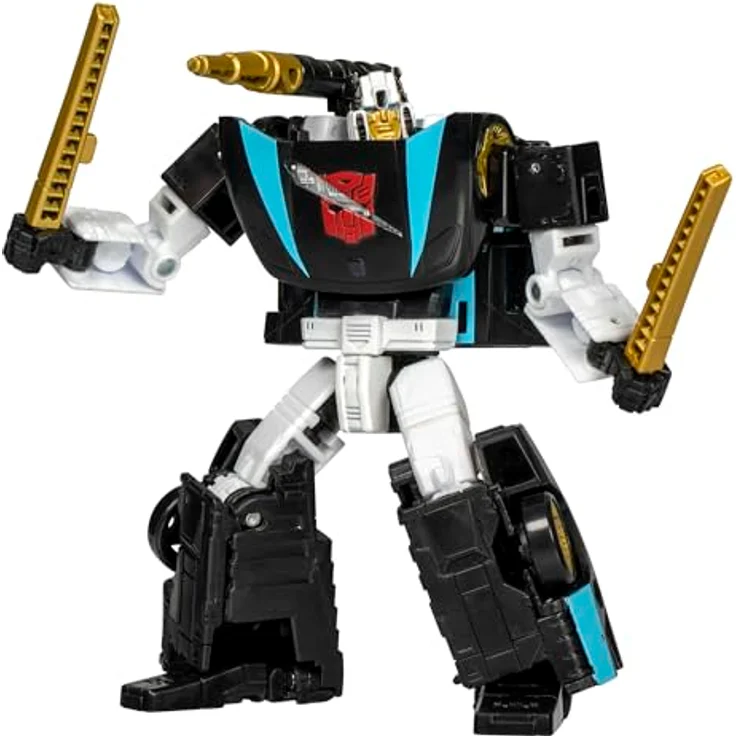 Transformers Legacy Deluxe-Klasse Armada Universe Wheeljack, 14 cm Action-Figur, wandelbar in Sportwagen, mit Zubehör und beweglichen Gelenken – Bild 1