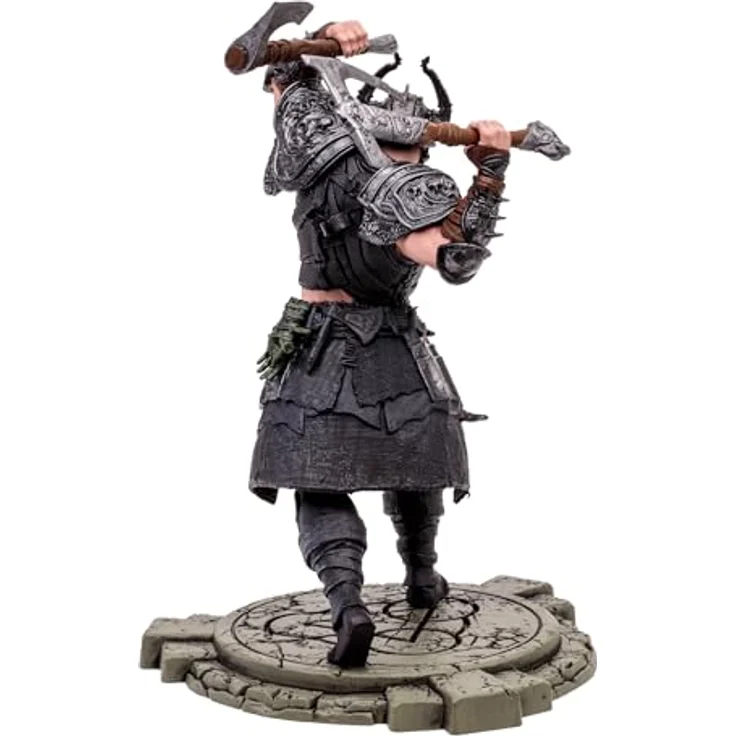 McFarlane Toys Actionfigur Diablo 4, 18 cm, Mit Zubehör, Sammelkarte und Base, detailreich und beweglich – Bild 8