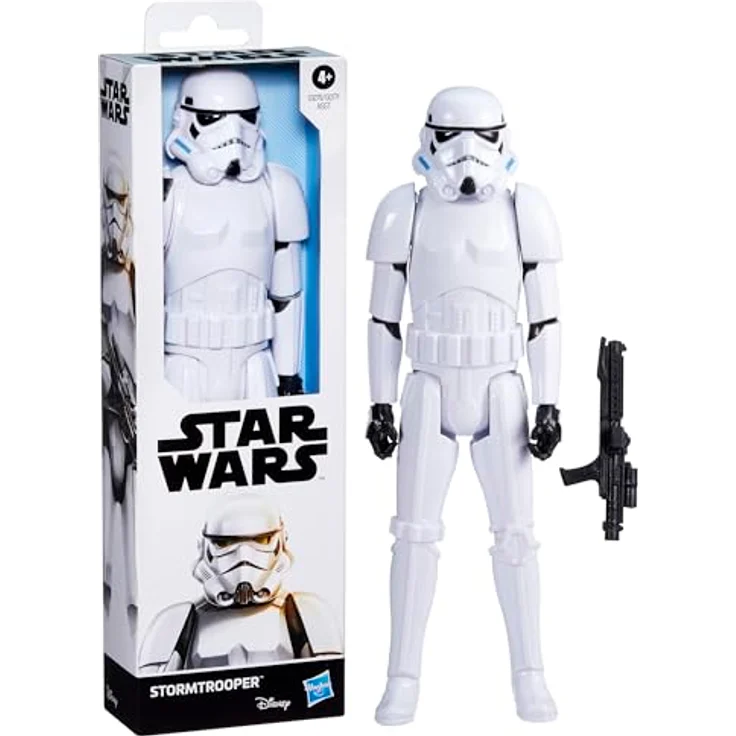 Star Wars Titan Hero Series Sturmtruppler, 30 cm Action-Figur mit Blaster und 5 Bewegungspunkten – Bild 3