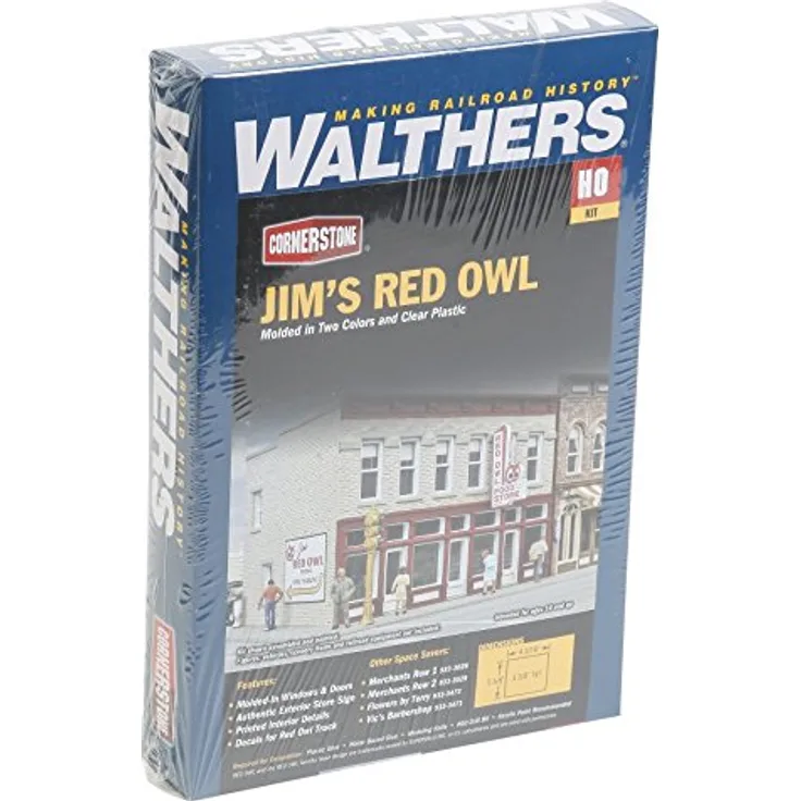 Walthers Cornerstone 933-3472 - Lebensmittelgeschäft Jim's RedOwl, Gebäude