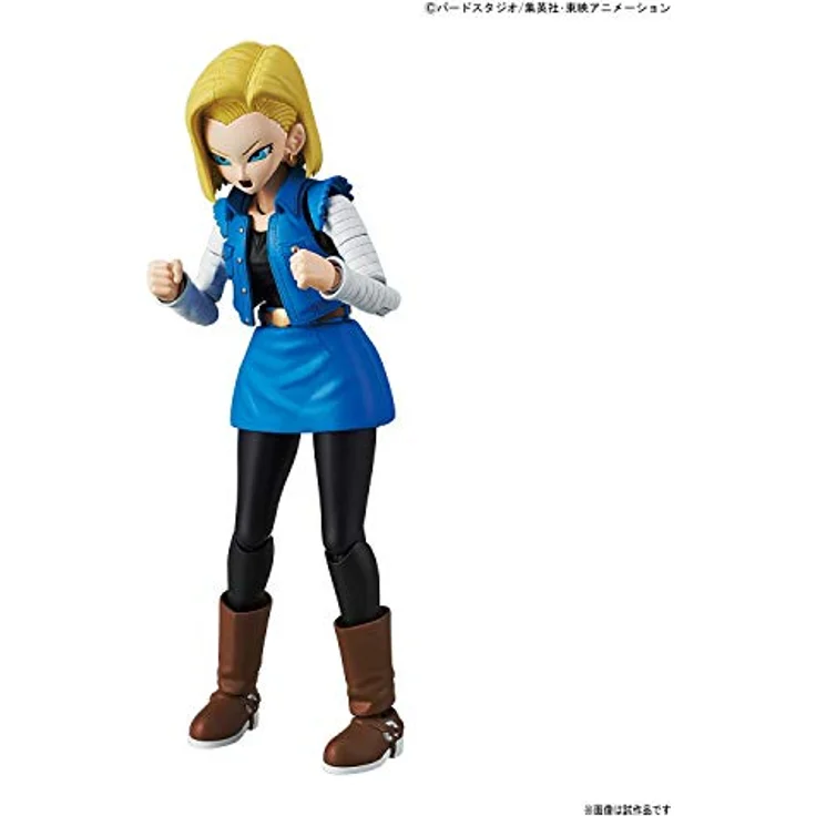 BANDAI SPIRITS Dragon Ball Bas5058200 Figure-Rise Standard Android #18 Modellbausatz, mehrfarbig – Bild 2