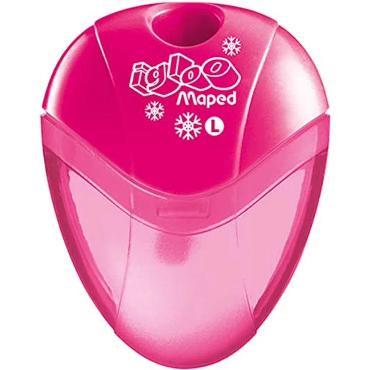 Maped i-gloo, Bleistiftspitzer für Linkshänder, 24er Display, präzise Spitzleistung, strapazierfähiger Kunststoff – Bild 2