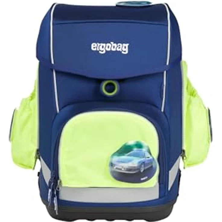 Ergobag Fluo ERG-STA-002-103 'Seitentaschen Zip-Set', 3 Teile – Bild 3