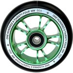 Blunt Stuntscooter Spoked Alloy Core 100mm Grün, Stunt-Scooter Rolle mit Abec 9 Lager
