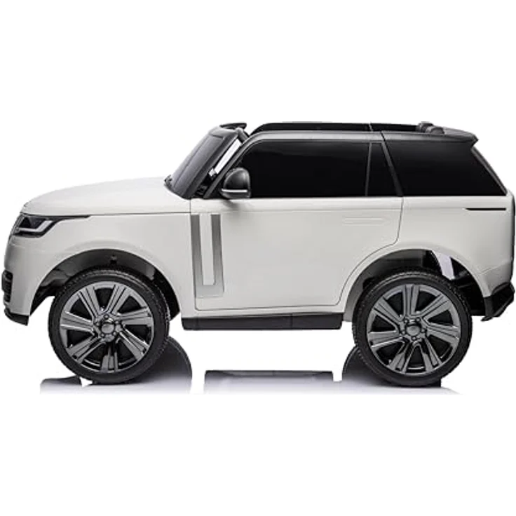 FINOOS Elektroauto Enfànt Range Rover, 12 V, mit Fernbedienung, Allradantrieb, Bluetooth, 1 bis 6 Jahre (weiß) – Bild 3
