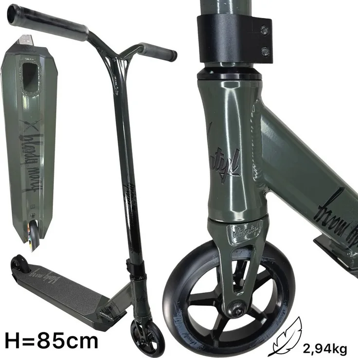 Ethic DTC Versatyl Bloody Mary V2 Pro Stunt-Scooter, H=85cm, 2,9kg, schwarz, für Park-Nutzung, max. Benutzergewicht 100kg