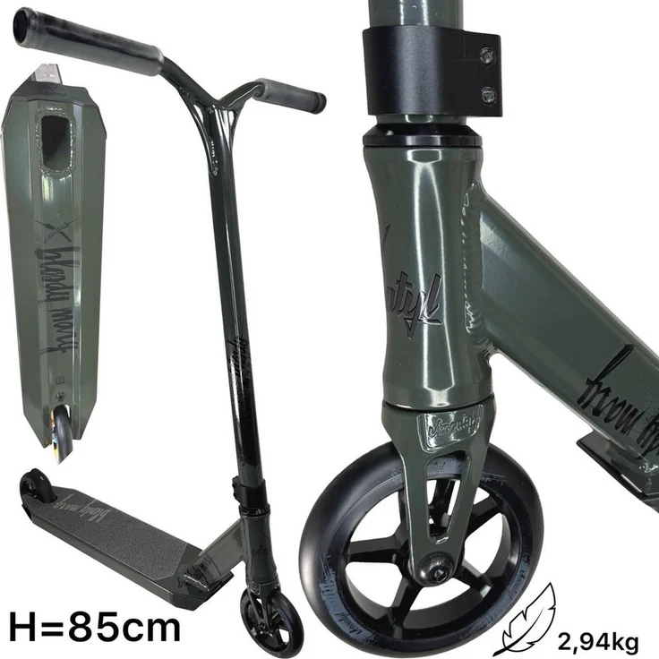 Ethic DTC Versatyl Bloody Mary V2 Pro Stunt-Scooter, H=85cm, 2,9kg, schwarz, für Park-Nutzung, max. Benutzergewicht 100kg