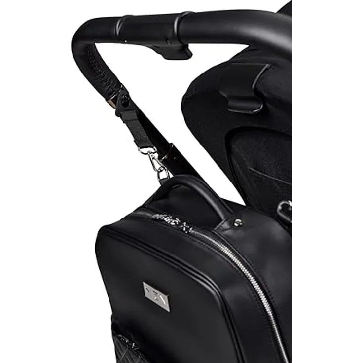MOON FASHION BACKPACK black, Wickelrucksack mit flexiblem Design und zusätzlichem Komfort – Bild 4