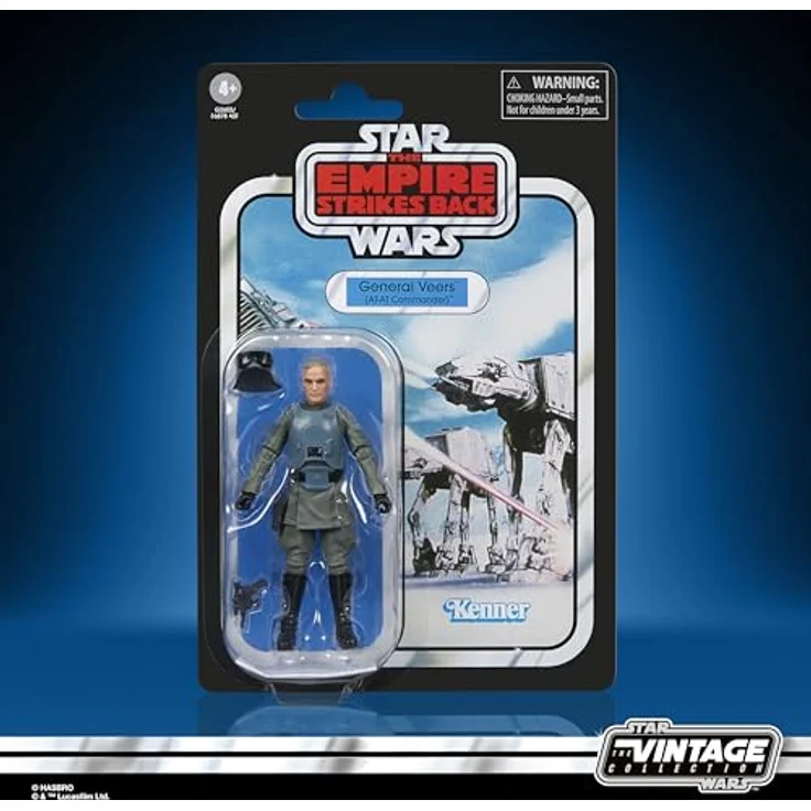Star Wars The Vintage Collection General Veers (AT-AT Commander), Premium Action-Figur (9,5 cm) mit beweglichen Armen und Beinen, inkl. Blaster und Helm, inspiriert von Imperium schlägt zurück – Bild 2