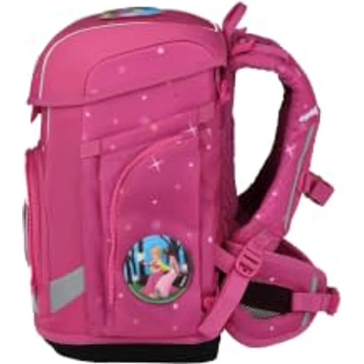 ergobag cubo light Schulranzen-Set ZauBärschloss, 21 Liter Volumen, atmungsaktives Hugging-Tragesystem, inklusive Sportbeutel – Bild 3