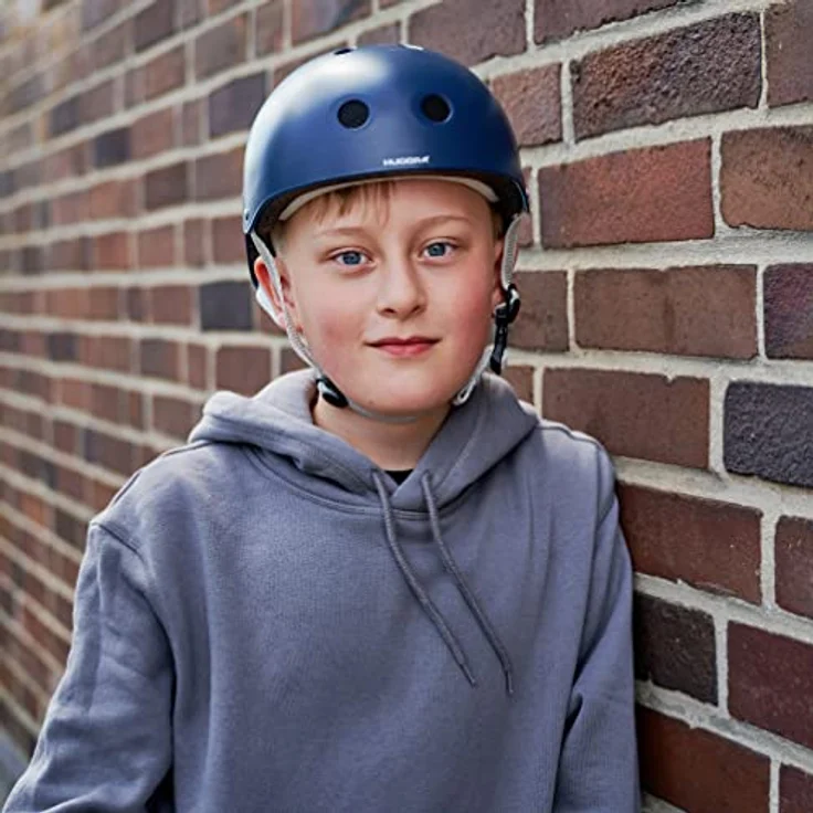 HUDORA Skaterhelm, Midnight, Gr. 48-52 - Robust & Sicher, Komfortabel, Gute Belüftung, Gemütlich - Preisvergleich – Bild 5