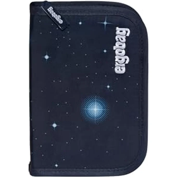ergobag Federmäppchen Set 22-teilig, Lyra Buntstifte, Stundenplan-Fach, Kleingeld Fach, Lineal KoBärnikus - Dunkelblau – Bild 1