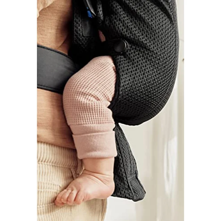 BabyBjörn Babytrage Mini, 3D-Netzstoff, Schwarz – Bild 8